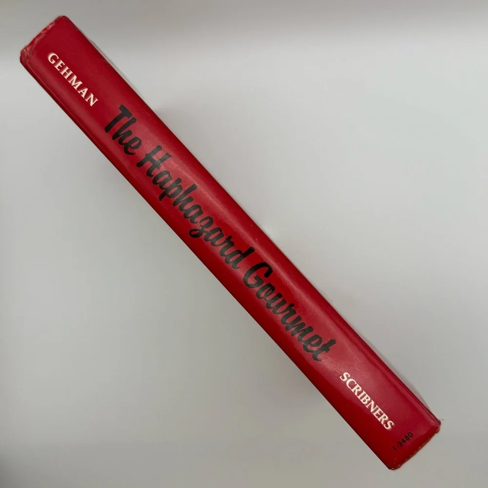 The Haphazard Gourmet Cookbook Vintage Richard‎ Gehman